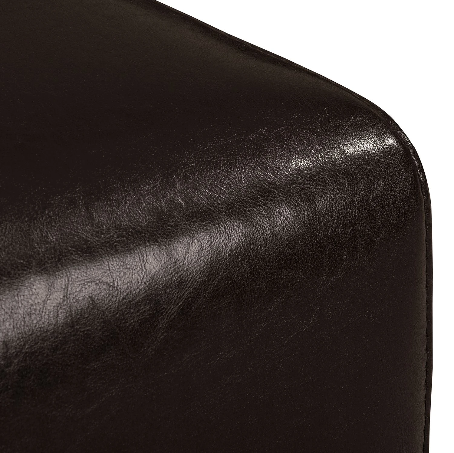 Maison Belfort Ecksofa Nespolo Echtleder Dunkelbraun - Ottomane davorstehend links 13 Maison Belfort Ecksofa Nespolo Echtleder Dunkelbraun - Ottomane davorstehend links – Bild 13