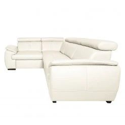 Loftscape Ecksofa Olival I Echtleder - Altweiß - Ecke davorstehend rechts -Wohnzimmermöbel boutique en ligne ecksofa olival echtleder 2 5 sitzer davorstehend rechts altweiss 4195320