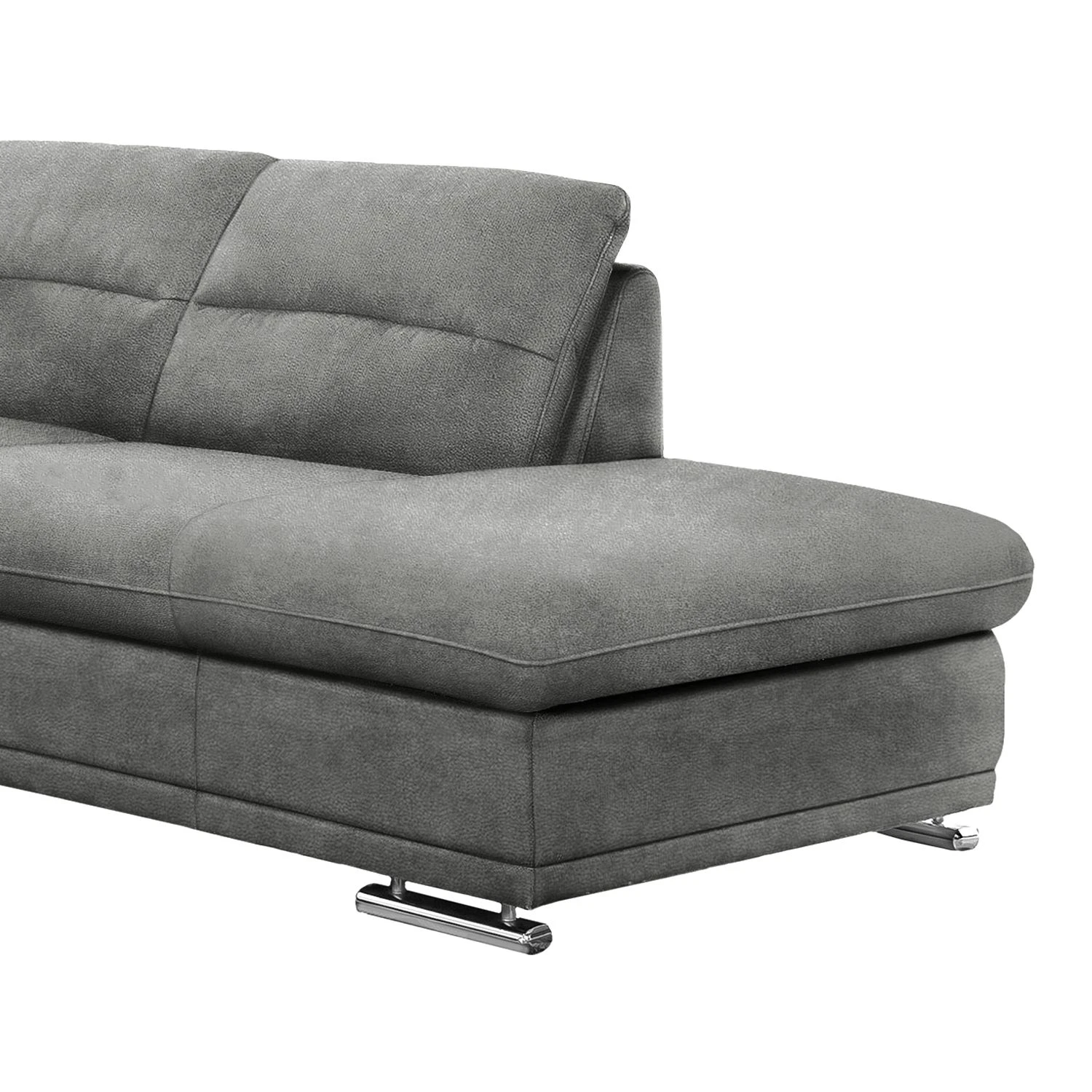 Cotta Ecksofa Rollin - Lichtgrau - Ottomane davorstehend rechts - Schlaffunktion - Bettkasten 6 Cotta Ecksofa Rollin - Lichtgrau - Ottomane davorstehend rechts - Schlaffunktion - Bettkasten – Bild 6