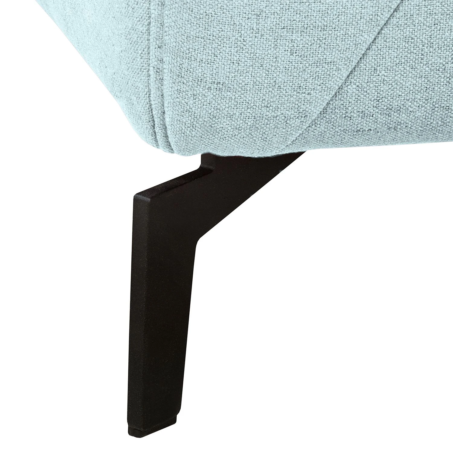 Fredriks Ecksofa Rosewood Webstoff - Pastellblau - Ottomane davorstehend rechts - Ohne Hocker 11 Fredriks Ecksofa Rosewood Webstoff - Pastellblau - Ottomane davorstehend rechts - Ohne Hocker – Bild 11