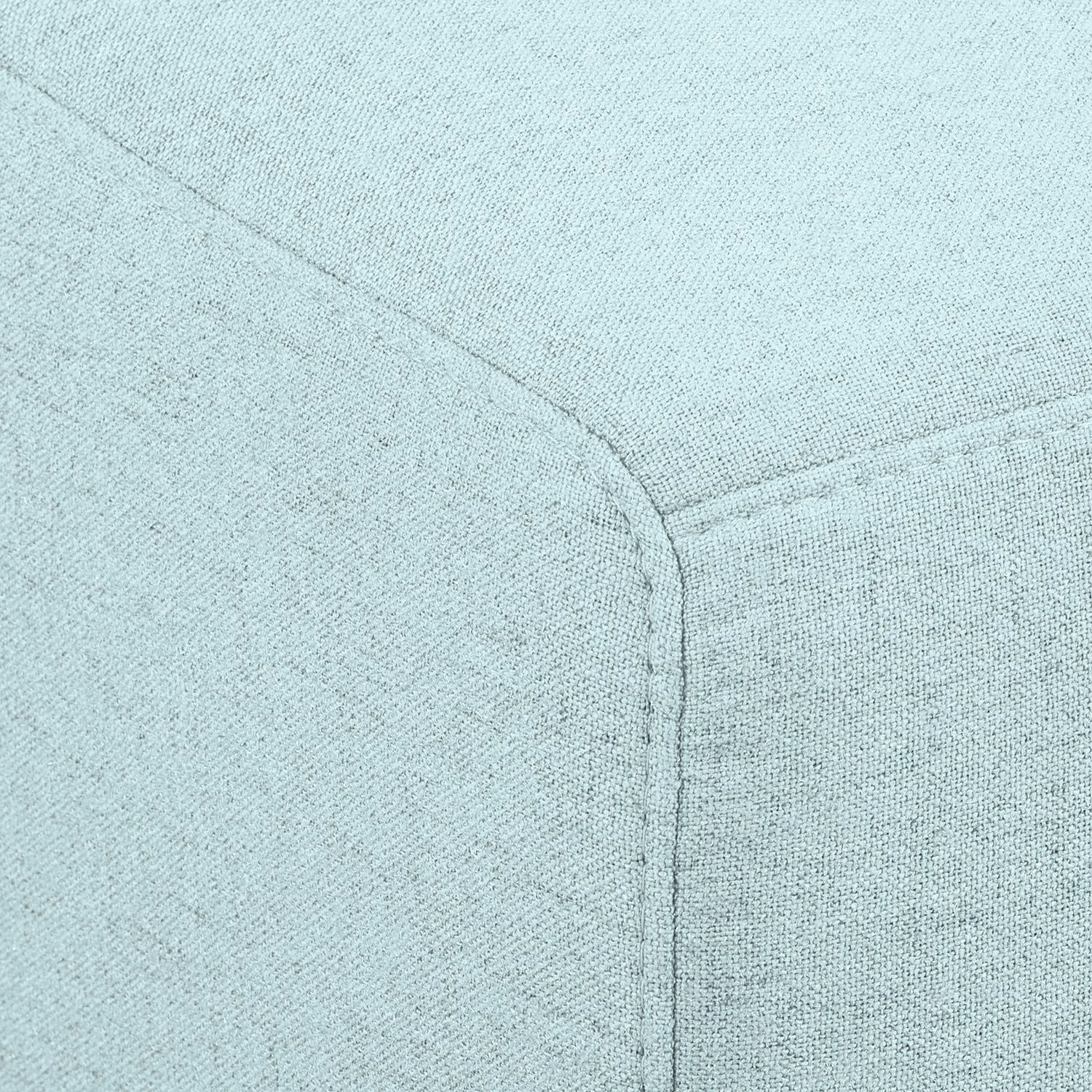 Fredriks Ecksofa Rosewood Webstoff - Pastellblau - Ottomane davorstehend rechts - Ohne Hocker 13 Fredriks Ecksofa Rosewood Webstoff - Pastellblau - Ottomane davorstehend rechts - Ohne Hocker – Bild 13