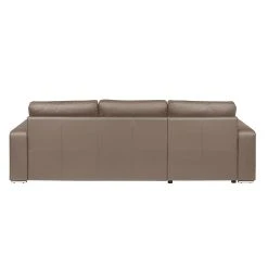 Fredriks Ecksofa Rosini I - mit Schlaffunktion / beidseitig montierbar - Echtleder - Schlamm -Wohnzimmermöbel boutique en ligne ecksofa rosini echtleder schlamm longchair links oder rechts montierbar 1332433