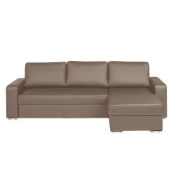 Fredriks Ecksofa Rosini I - mit Schlaffunktion / beidseitig montierbar - Echtleder - Schlamm -Wohnzimmermöbel boutique en ligne ecksofa rosini echtleder schlamm longchair links oder rechts montierbar 1332437