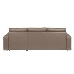 Fredriks Ecksofa Rosini I - mit Schlaffunktion / beidseitig montierbar - Echtleder - Schlamm -Wohnzimmermöbel boutique en ligne ecksofa rosini echtleder schlamm longchair links oder rechts montierbar 1332441
