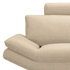 Loftscape Ecksofa Sharon - Webstoff Beige - Ottomane davorstehend rechts - Mit 2 Kopfstützen -Wohnzimmermöbel boutique en ligne ecksofa sharon webstoff beige ottomane davorstehend rechts 414037