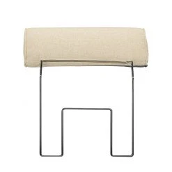 Loftscape Ecksofa Sharon - Webstoff Beige - Ottomane davorstehend rechts - Mit 2 Kopfstützen -Wohnzimmermöbel boutique en ligne ecksofa sharon webstoff beige ottomane davorstehend rechts 414042