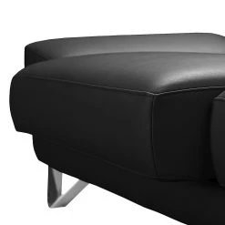Loftscape Ecksofa Silvano - Ohne Kopfstütze -Wohnzimmermöbel boutique en ligne ecksofa silvano echtleder schwarz longchair davorstehend rechts 490889
