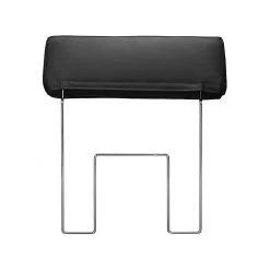 Loftscape Ecksofa Silvano - Mit Kopfstütze -Wohnzimmermöbel boutique en ligne ecksofa silvano echtleder schwarz ottomane davorstehend rechts 444105