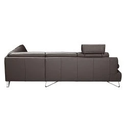 Loftscape Ecksofa Silvano - Kunstleder Mocca - Ottomane davorstehend rechts - Mit 1 Kopfstütze -Wohnzimmermöbel boutique en ligne ecksofa silvano kunstleder mocca ottomane davorstehend rechts 443691