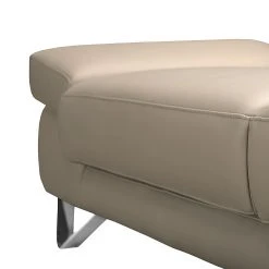 Loftscape Ecksofa Silvano - Kunstleder Taupe - Ottomane davorstehend rechts - mit 1 Kopfstütze -Wohnzimmermöbel boutique en ligne ecksofa silvano kunstleder taupe ottomane davorstehend rechts 443782