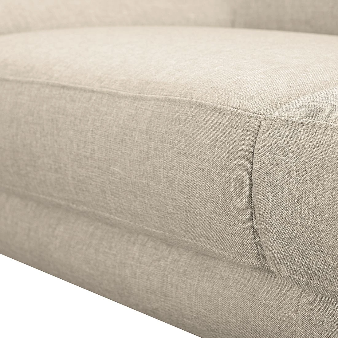 Loftscape Ecksofa Silvano - Webstoff Beige - Longchair davorstehend rechts - ohne Kopfstütze 6 Loftscape Ecksofa Silvano - Webstoff Beige - Longchair davorstehend rechts - ohne Kopfstütze – Bild 6