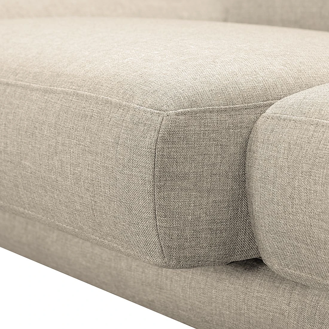 Loftscape Ecksofa Silvano - Webstoff Beige - Longchair davorstehend rechts - ohne Kopfstütze 7 Loftscape Ecksofa Silvano - Webstoff Beige - Longchair davorstehend rechts - ohne Kopfstütze – Bild 7