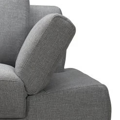 Loftscape Ecksofa Silvano - Webstoff Grau - Longchair davorstehend rechts - ohne Kopfstütze -Wohnzimmermöbel boutique en ligne ecksofa silvano webstoff grau longchair davorstehend rechts 514722