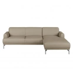 Fredriks Ecksofa Sisto II Echtleder - Taupe - Longchair davorstehend rechts -Wohnzimmermöbel boutique en ligne ecksofa sisto ii echtleder longchair davorstehend rechts taupe 3609041