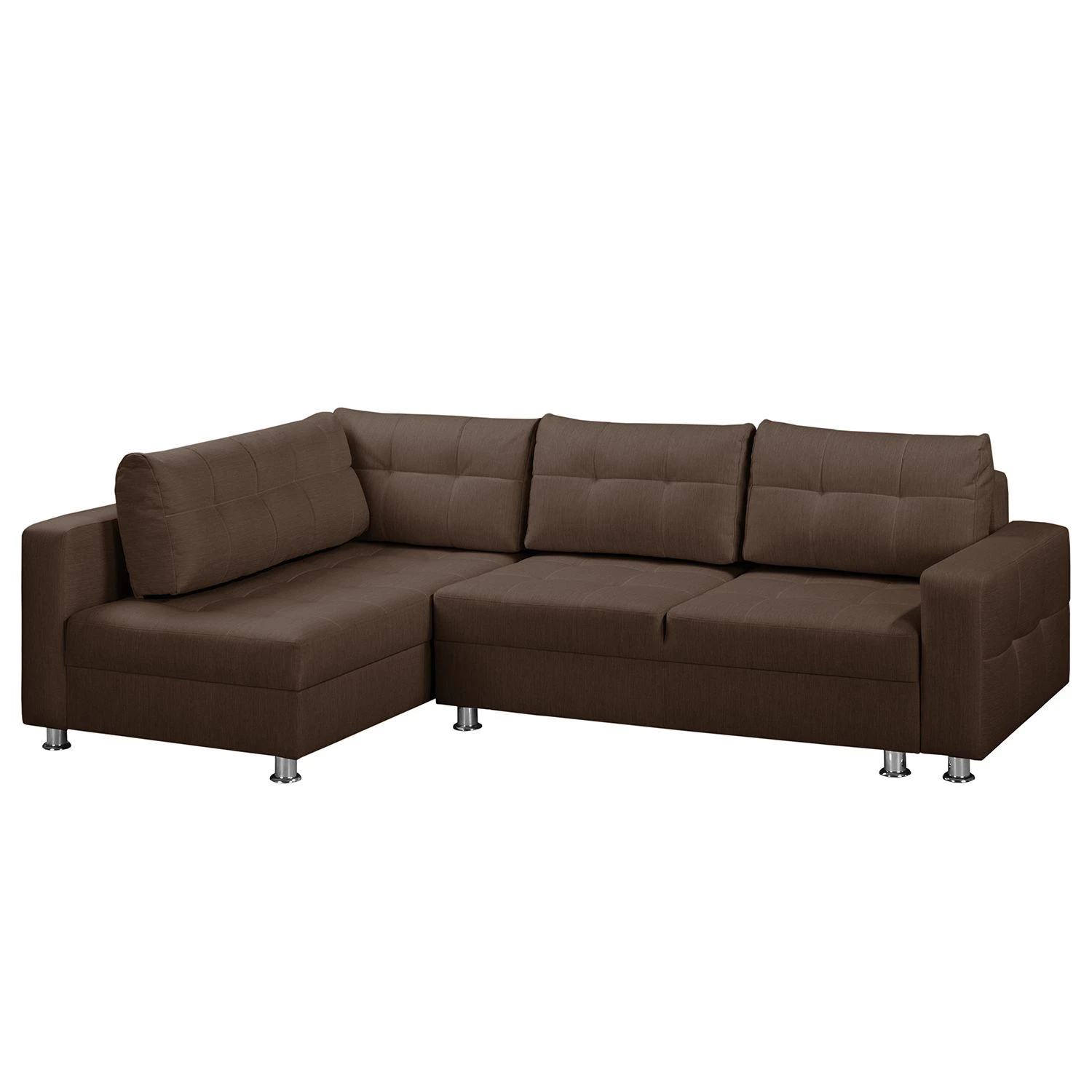 Fredriks Ecksofa Upwell (mit Schlaffunktion) - Strukturstoff 1 Fredriks Ecksofa Upwell (mit Schlaffunktion) - Strukturstoff