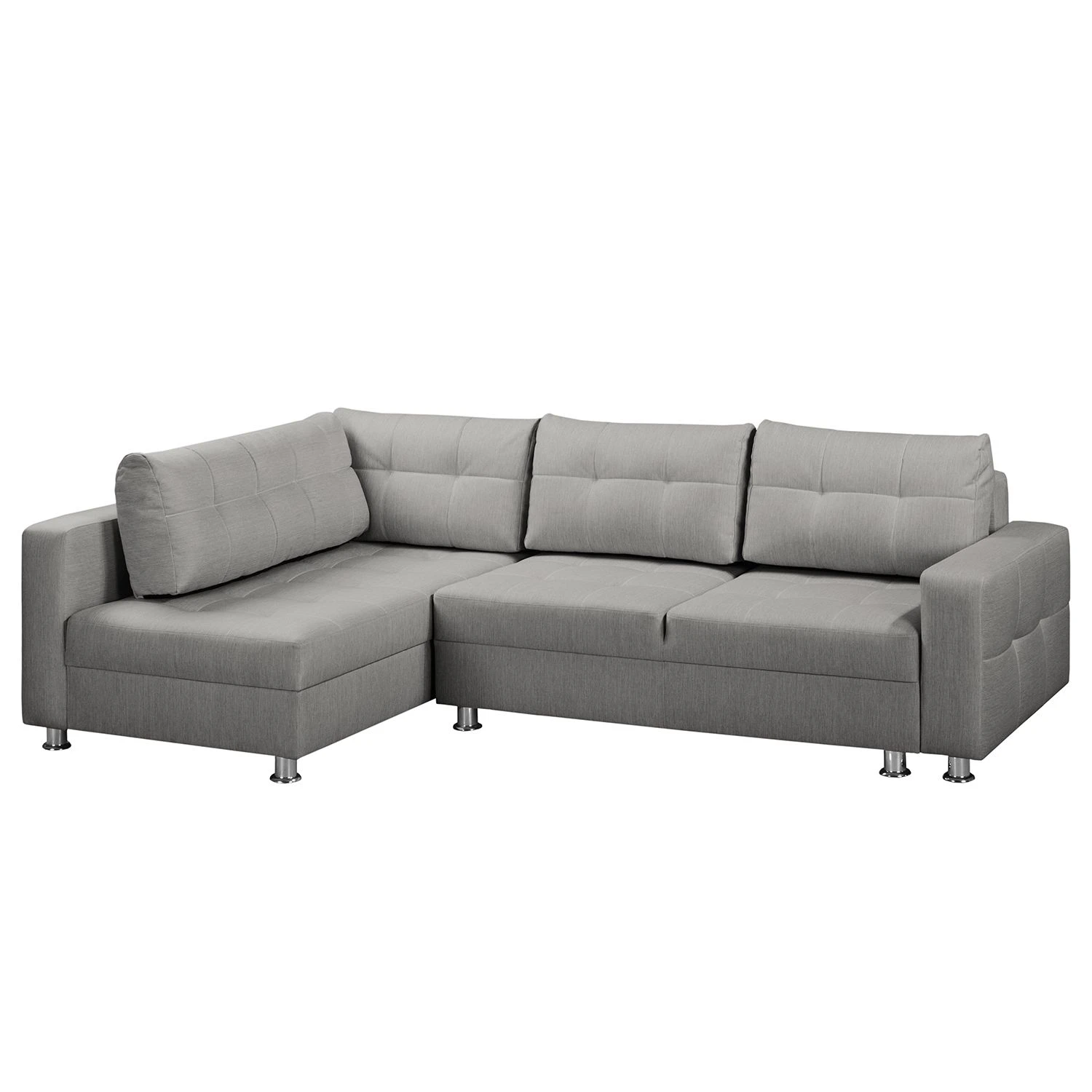 Fredriks Ecksofa Upwell (mit Schlaffunktion) - Strukturstoff 1 Fredriks Ecksofa Upwell (mit Schlaffunktion) - Strukturstoff