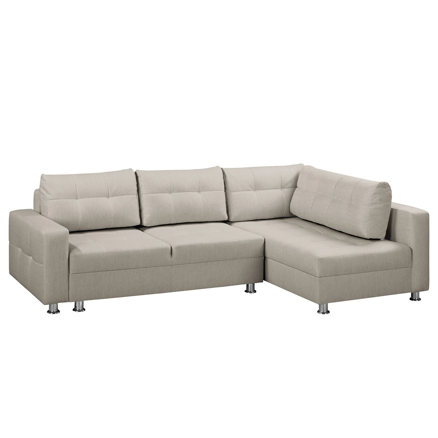 Fredriks Ecksofa Upwell (mit Schlaffunktion) - Strukturstoff 1 Fredriks Ecksofa Upwell (mit Schlaffunktion) - Strukturstoff