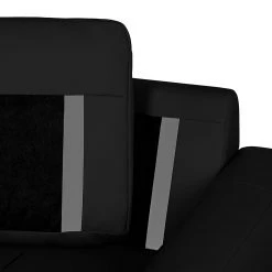 Loftscape Ecksofa Venezia - (mit Schlaffunktion / beidseitig montierbar) Kunstleder - Schwarz -Wohnzimmermöbel boutique en ligne ecksofa venezia mit schlaffunktion kunstleder schwarz 257552