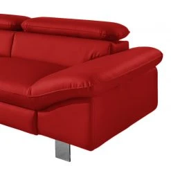 Cotta Ecksofa Waiho Kunstleder - Zinnober - Longchair davorstehend links - Ohne Schlaffunktion -Wohnzimmermöbel boutique en ligne ecksofa waiho kunstleder longchair ottomane davorstehend links ohne schlaffunktion zinnober 3467573