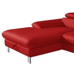 Cotta Ecksofa Waiho Kunstleder - Zinnober - Longchair davorstehend links - Ohne Schlaffunktion -Wohnzimmermöbel boutique en ligne ecksofa waiho kunstleder longchair ottomane davorstehend links ohne schlaffunktion zinnober 3467577