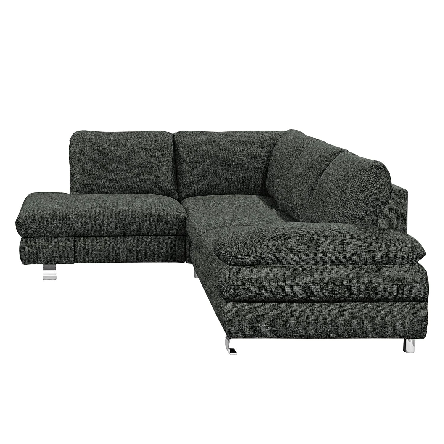 Loftscape Ecksofa Wasillas Webstoff - Anthrazit - Longchair davorstehend links - Bettkasten - Schlaffunktion 4 Loftscape Ecksofa Wasillas Webstoff - Anthrazit - Longchair davorstehend links - Bettkasten - Schlaffunktion – Bild 4