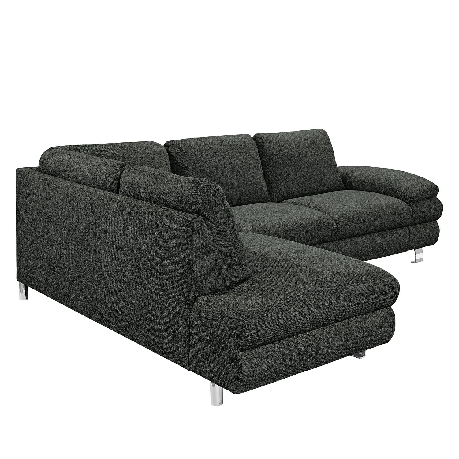 Loftscape Ecksofa Wasillas Webstoff - Anthrazit - Longchair davorstehend links - Bettkasten - Schlaffunktion 10 Loftscape Ecksofa Wasillas Webstoff - Anthrazit - Longchair davorstehend links - Bettkasten - Schlaffunktion – Bild 10