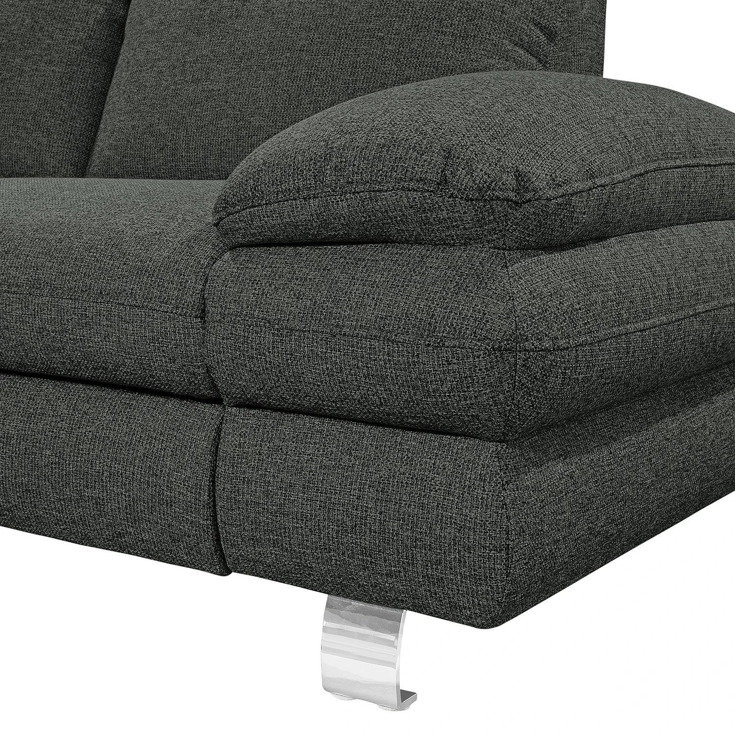 Loftscape Ecksofa Wasillas Webstoff - Anthrazit - Longchair davorstehend links - Bettkasten - Schlaffunktion 11 Loftscape Ecksofa Wasillas Webstoff - Anthrazit - Longchair davorstehend links - Bettkasten - Schlaffunktion – Bild 11