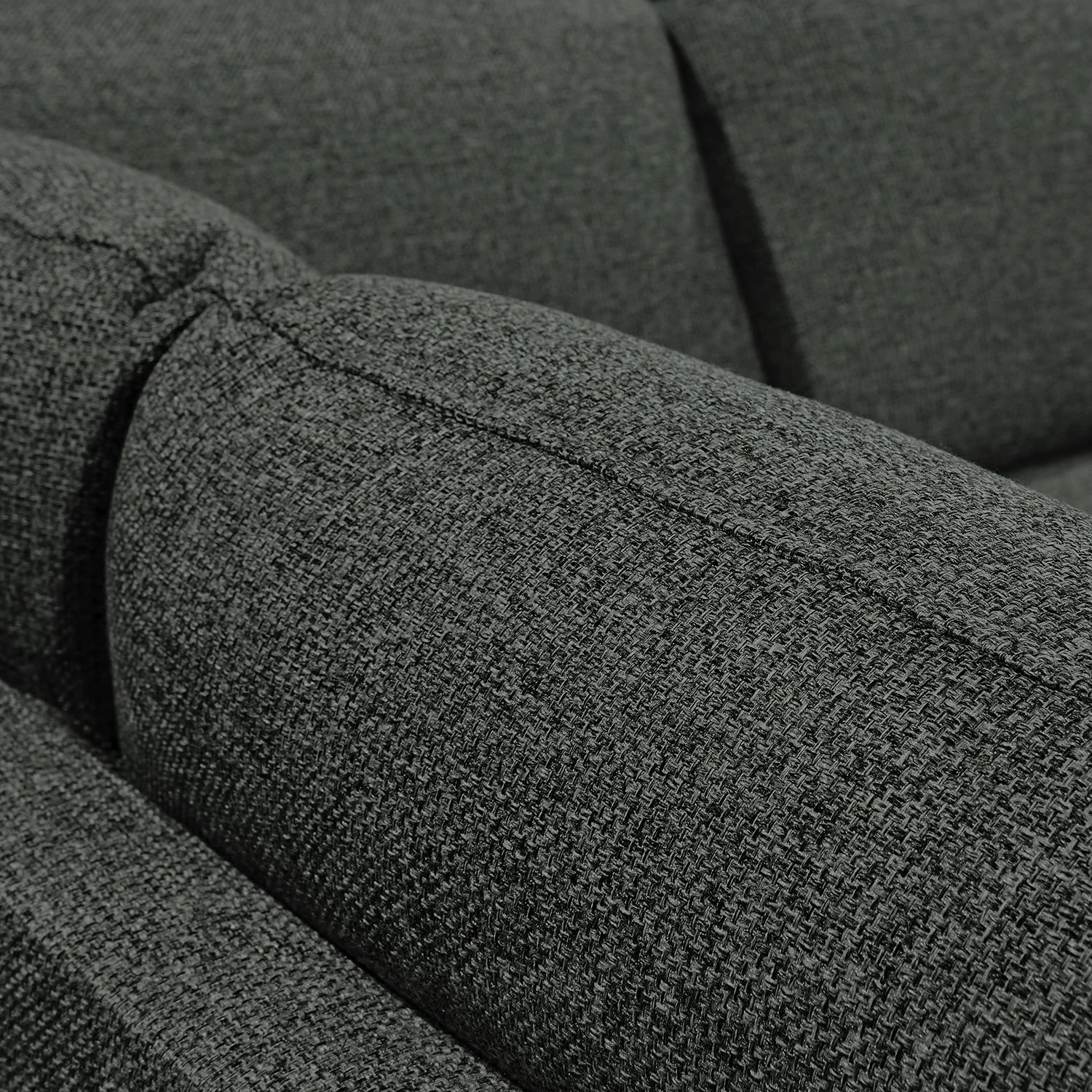 Loftscape Ecksofa Wasillas Webstoff - Anthrazit - Longchair davorstehend links - Bettkasten - Schlaffunktion 12 Loftscape Ecksofa Wasillas Webstoff - Anthrazit - Longchair davorstehend links - Bettkasten - Schlaffunktion – Bild 12