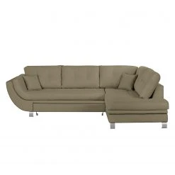 Roomscape Ecksofa Zechin (mit Schlaffunktion) - Webstoff - Latte Macchiato - Ottomane davorstehend rechts -Wohnzimmermöbel boutique en ligne ecksofa zechin mit schlaffunktion webstoff ottomane davorstehend rechts latte macchiato 4193252