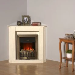 Montreux Elektro-Eckkamin Louisiana - Cremeweiß marmoriert -Wohnzimmermöbel boutique en ligne elektroeckkamin louisiana cremeweiss marmoriert 4169492