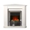 Montreux Elektro-Eckkamin Louisiana - Weiß