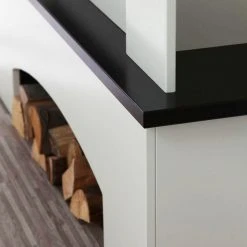 Montreux Elektrokamin Calabria - Cremeweiß/Havannabraun -Wohnzimmermöbel boutique en ligne elektrokamin calabria cremeweiss havannabraun 1923578