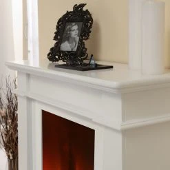 Montreux Elektrokamin Dunwich - Brilliantweiß -Wohnzimmermöbel boutique en ligne elektrokamin dunwich brilliantweiss 4135960