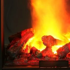 Montreux Elektrokamin Ferla - Cremeweiß -Wohnzimmermöbel boutique en ligne elektrokamin ferla cremeweiss 3476197