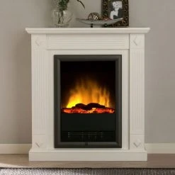 Montreux Elektrokamin Götte - Weiß -Wohnzimmermöbel boutique en ligne elektrokamin goette brillantweiss lackiert 1923330