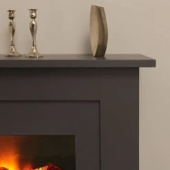 Montreux Elektrokamin Landia - Schiefer Dekor -Wohnzimmermöbel boutique en ligne elektrokamin landia schiefer dekor 3476293