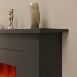 Montreux Elektrokamin Landia - Schiefer Dekor -Wohnzimmermöbel boutique en ligne elektrokamin landia schiefer dekor 3476313