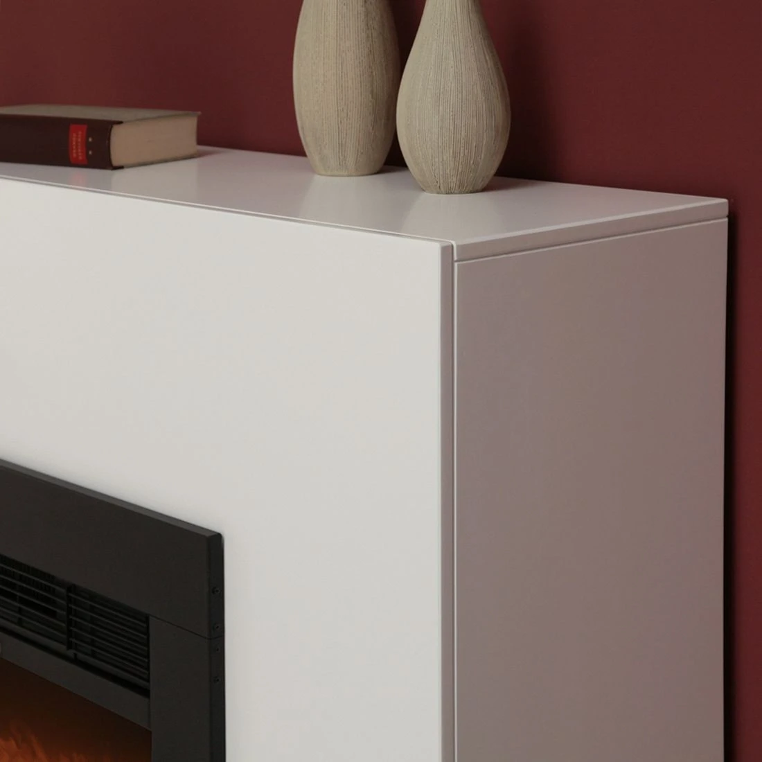 Montreux Elektrokamin Lunnon - Brilliantweiß 7 Montreux Elektrokamin Lunnon - Brilliantweiß – Bild 7