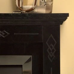 Montreux Elektrokamin Missouri - Schwarz/Grau marmoriert -Wohnzimmermöbel boutique en ligne elektrokamin missouri schwarz grau marmoriert 4168904