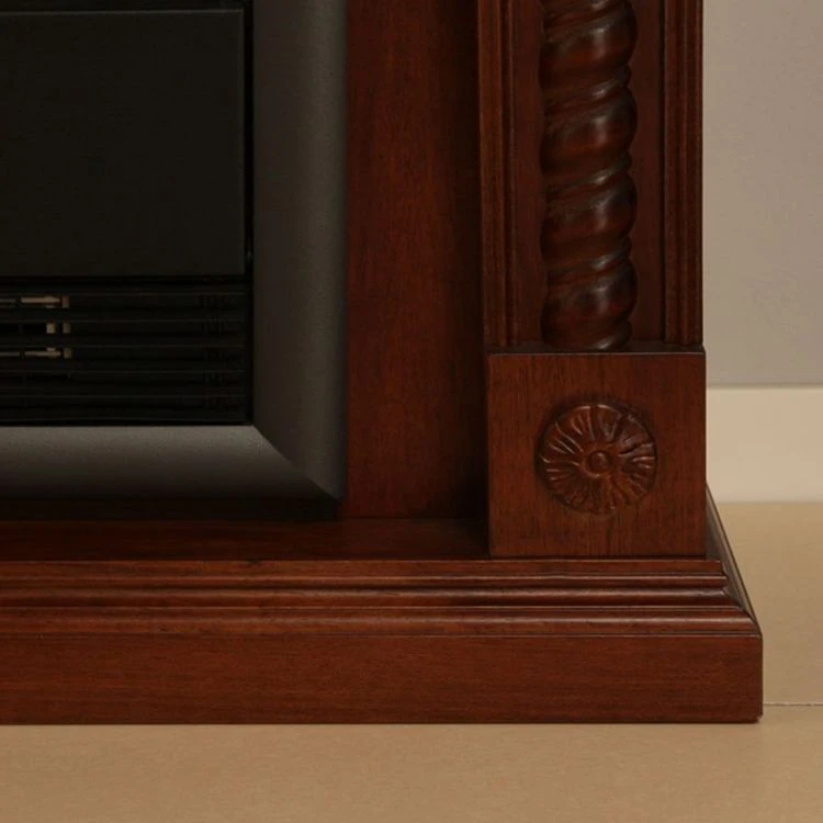 Montreux Elektrokamin Mode - Nußbaum antik 10 Montreux Elektrokamin Mode - Nußbaum antik – Bild 10