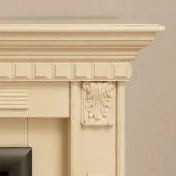 Montreux Elektrokamin Neptun - cremeweiß lackiert -Wohnzimmermöbel boutique en ligne elektrokamin neptun cremeweiss lackiert 1923562