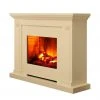 Montreux Elektrokamin Sommatino - Cremeweiß