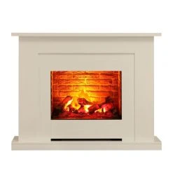 Montreux Elektrokamin Suares - Weiß -Wohnzimmermöbel boutique en ligne elektrokamin suares weiss 3476245