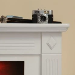 Montreux Elektrokamin Walcott - Brilliantweiß -Wohnzimmermöbel boutique en ligne elektrokamin walcott brilliantweiss 4135900