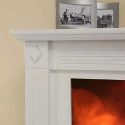 Montreux Elektrokamin Walcott - Brilliantweiß -Wohnzimmermöbel boutique en ligne elektrokamin walcott brilliantweiss 4135908