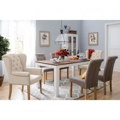 Maison Belfort Vitrinenschrank Neely - Weiß / Grau 12 Maison Belfort Vitrinenschrank Neely - Weiß / Grau -Wohnzimmermöbel boutique en ligne esszimmerstuhl madison webstoff eiche massiv beige 4762944