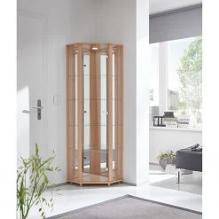 Fredriks Eckvitrine Amalia I - Inkl. Beleuchtung - Buche Dekor 10 Fredriks Eckvitrine Amalia I - Inkl. Beleuchtung - Buche Dekor -Wohnzimmermöbel boutique en ligne fif vitrinen led 18 05 2017 4922060