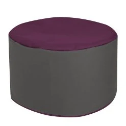 SITTING POINT Fußhocker Bebop Scuba - Aubergine