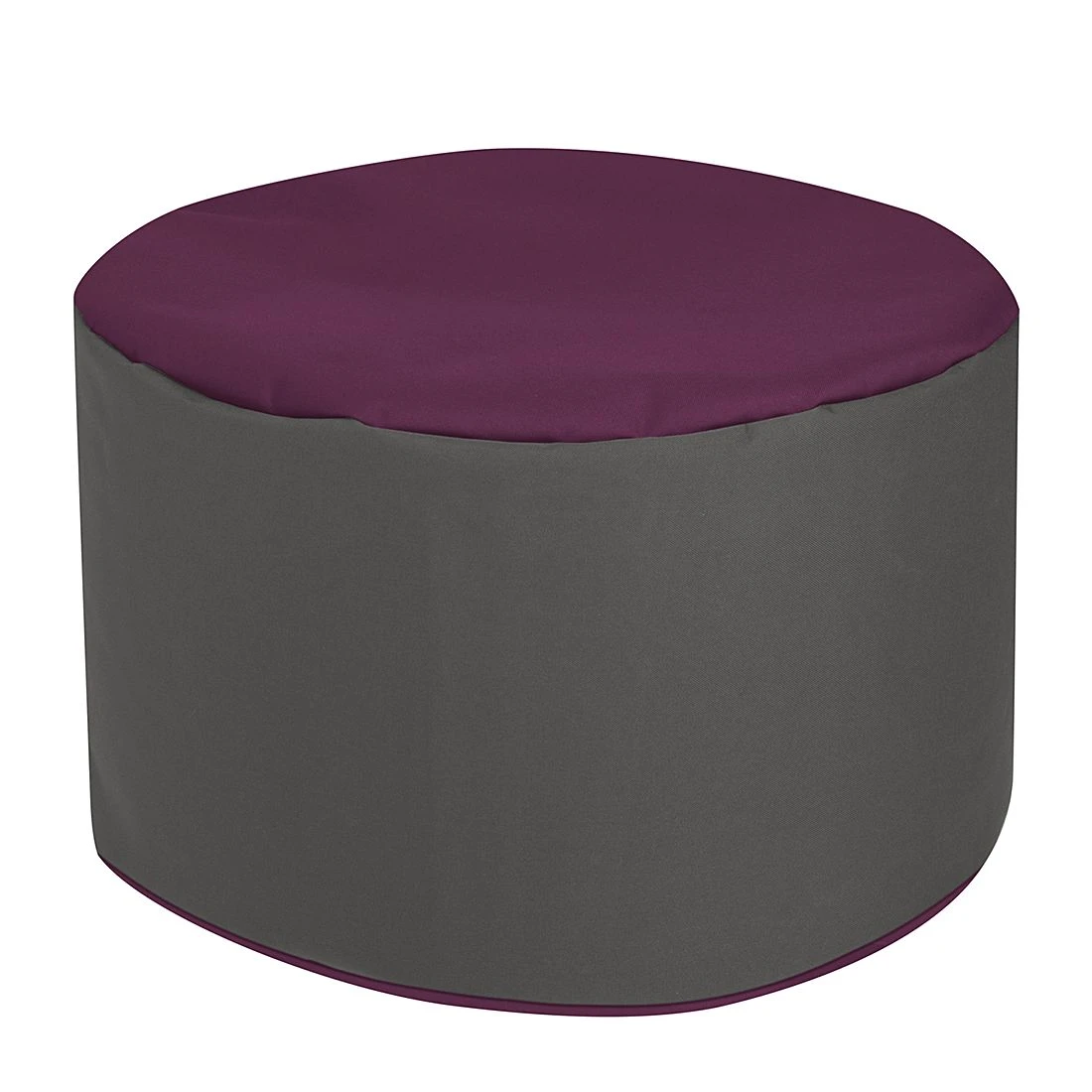 SITTING POINT Fußhocker Bebop Scuba - Aubergine 1 SITTING POINT Fußhocker Bebop Scuba - Aubergine