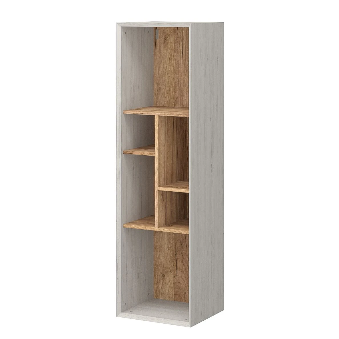 Germania Hängeregal Calvi - Pinie Weiß Dekor / Eiche Navarra Dekor 1 Germania Hängeregal Calvi - Pinie Weiß Dekor / Eiche Navarra Dekor